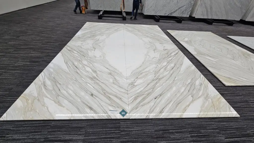 calacatta marble bookmatch